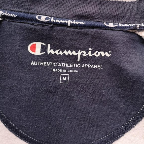 Men's Champion Spell Out Zip Up Sweatshirt In grey Size large - Picture 4 of 4